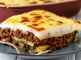 Moussaka Grega Autêntica: Uma Jornada de Sabores Mediterrâneos