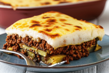 Moussaka Grega Autêntica: Uma Jornada de Sabores Mediterrâneos