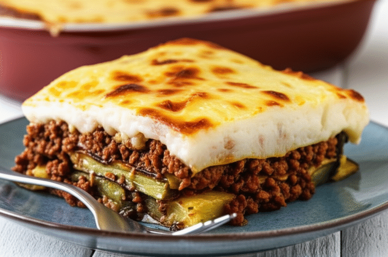 Moussaka Grega Autêntica: Uma Jornada de Sabores Mediterrâneos