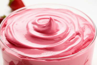 Mousse de Morango Cremosa e Delicada