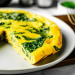 Omelete de Espinafre Cremosa e Deliciosa