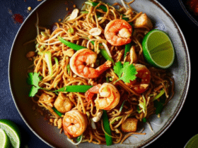 Pad Thai de Camarão: Uma Delícia Tailandesa