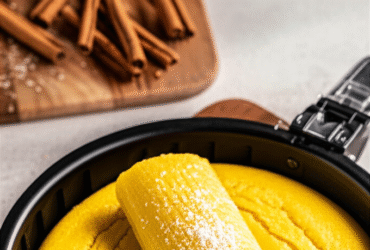 Pamonha Cremosa na Airfryer
