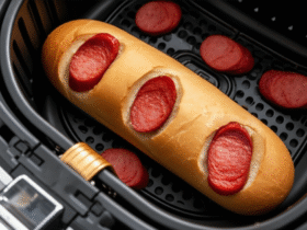 Pão com Chouriço na Airfryer: Petisco Crocante e Saboroso