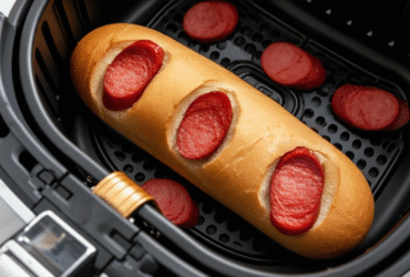 Pão com Chouriço na Airfryer: Petisco Crocante e Saboroso