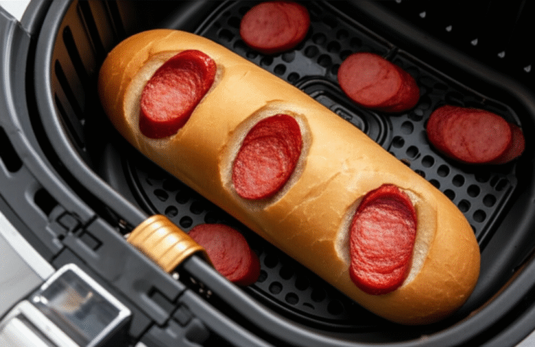Pão com Chouriço na Airfryer: Petisco Crocante e Saboroso