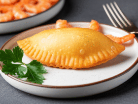 Pastel de Camarão Crocante