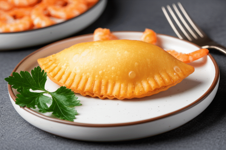 Pastel de Camarão Crocante