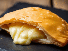 Pastel de Frango com Catupiry Caseiro
