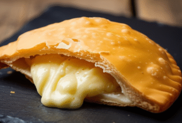 Pastel de Frango com Catupiry Caseiro