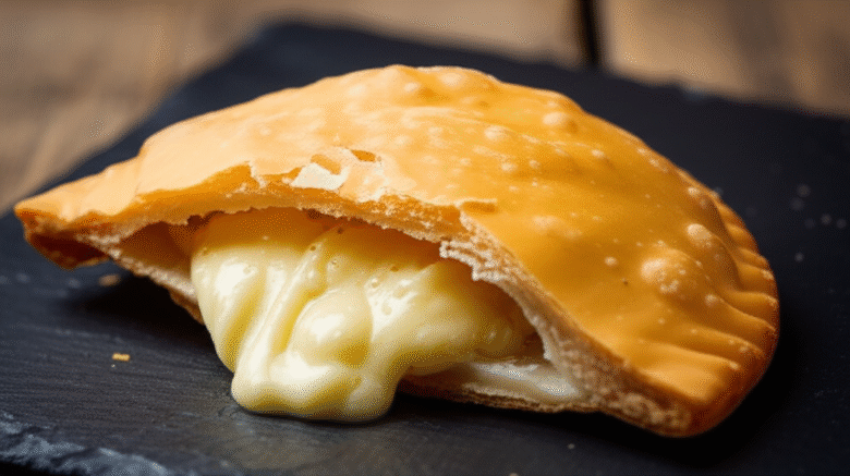 Pastel de Frango com Catupiry Caseiro
