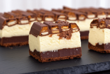 Pavê de Bis Crocante e Cremoso
