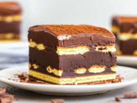 Pavê de Chocolate Simples e Delicioso