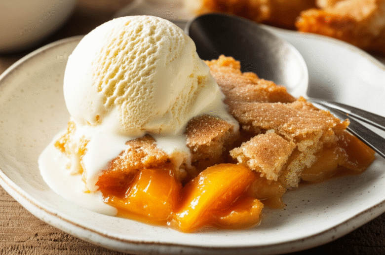 Peach Cobbler: Uma Delícia Americana Clássica