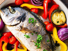 Peixe Assado com Legumes: Uma Delícia Saudável e Versátil