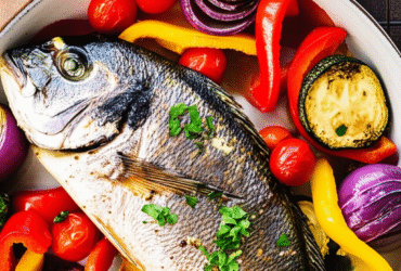 Peixe Assado com Legumes: Uma Delícia Saudável e Versátil