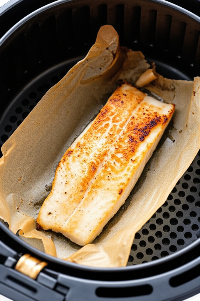 Peixe Branco no Envelope de Papel Manteiga na Airfryer: Receita Saudável e Deliciosa