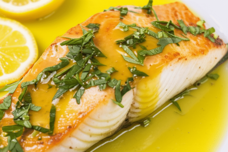 Peixe com Molho de Limão Refrescante e Saboroso