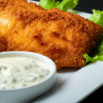 Peixe Frito Crocante com Molho Tártaro Caseiro