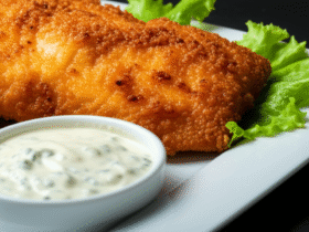 Peixe Frito Crocante com Molho Tártaro Caseiro