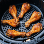 Pernas e Asas de Frango Crocantes na Airfryer