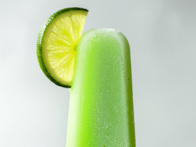 Refrescante Picolé de Limão Caseiro