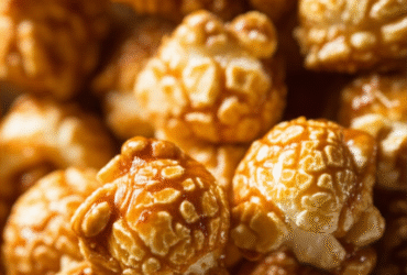 Pipoca Caramelizada Crocante e Deliciosa