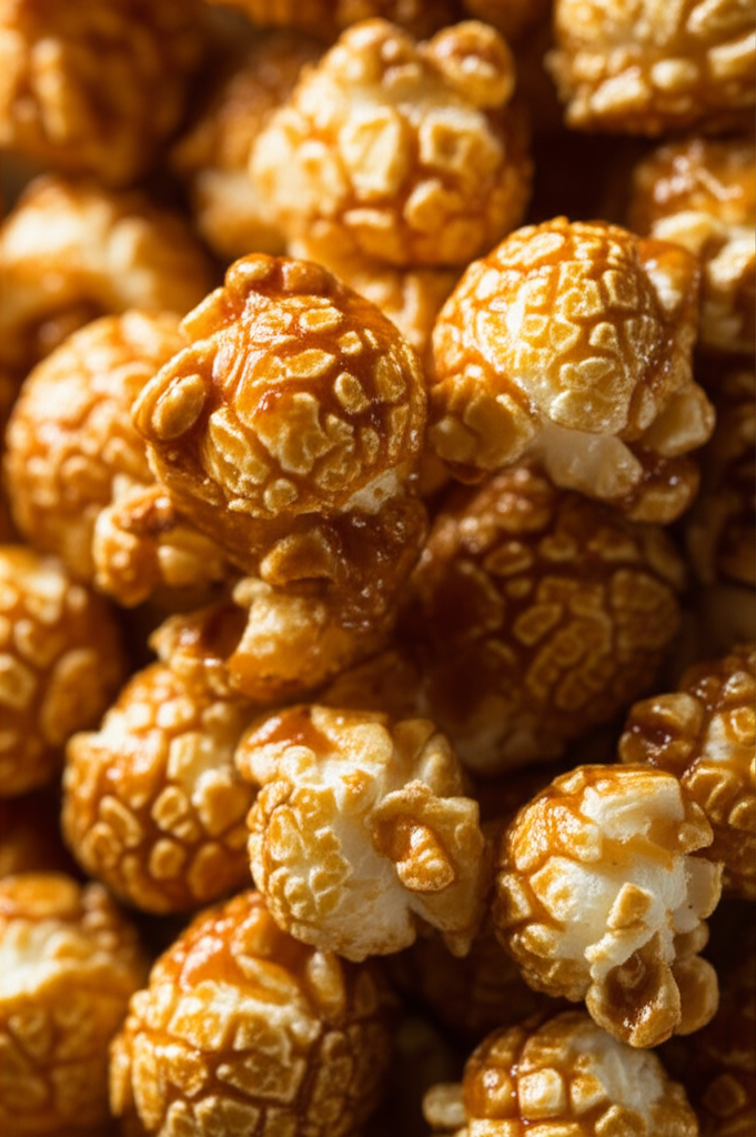 Pipoca Caramelizada Crocante e Deliciosa