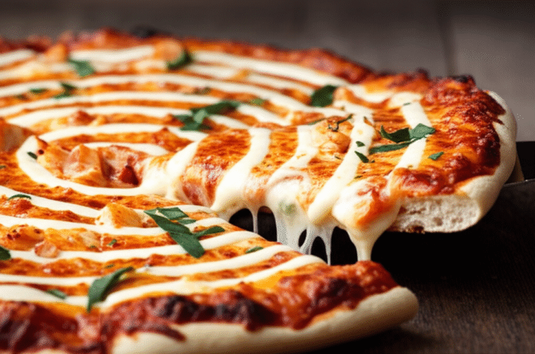 Pizza de Frango com Catupiry Caseira