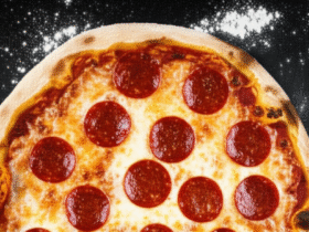 Pizza de Pepperoni Caseira