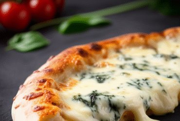 Pizza Quatro Queijos Cremosa e Saborosa