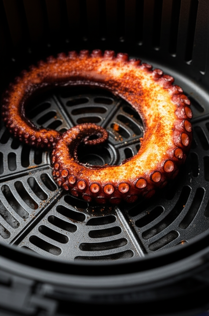 Polvo com Páprica Defumada na Airfryer: Sabor Defumado e Praticidade