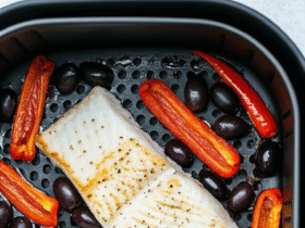 Postas de Bacalhau com Pimentões e Azeitonas na Airfryer: Receita Deliciosa e Prática