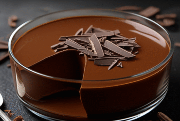Pudim de Chocolate Cremoso