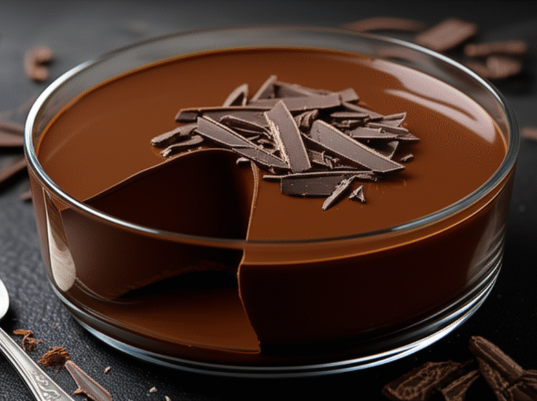 Pudim de Chocolate Cremoso