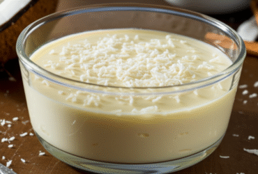 Pudim de Coco Cremoso