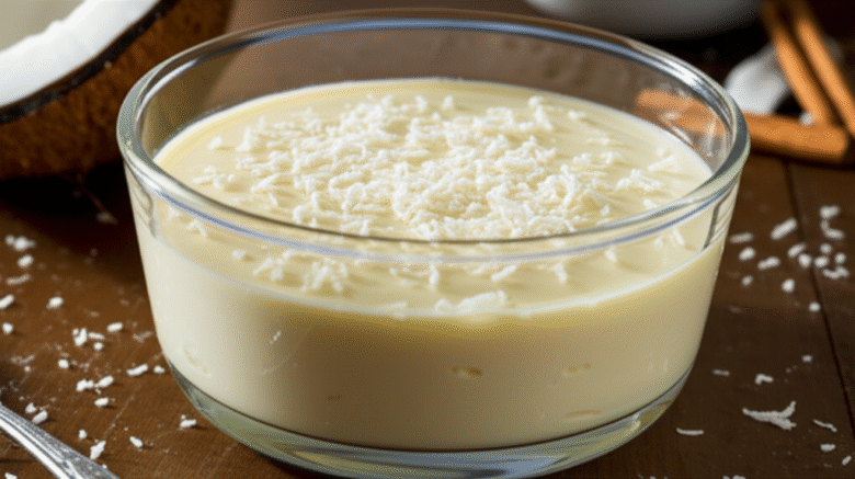 Pudim de Coco Cremoso