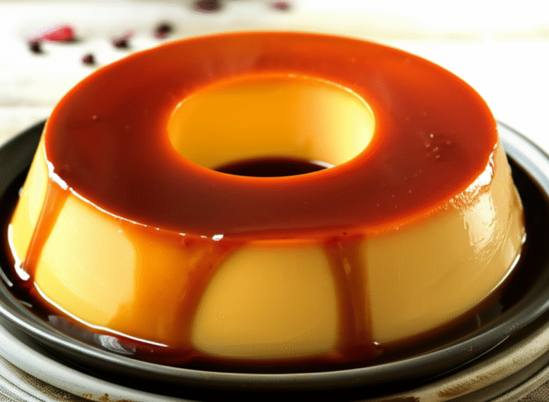 Delicioso Pudim de Doce de Leite Cremoso