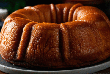 Pudim de Pão Cremoso e Saboroso