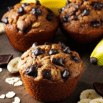 Queques de Banana, Aveia e Chocolate na Airfryer: Receita Fácil e Saudável