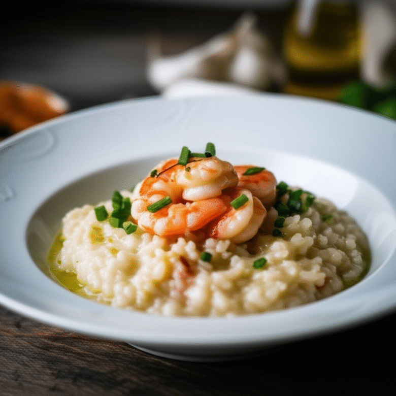 Risoto de Camarão Cremoso