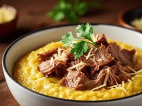 Risoto de Carne Seca Cremoso e Saboroso