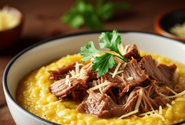 Risoto de Carne Seca Cremoso e Saboroso