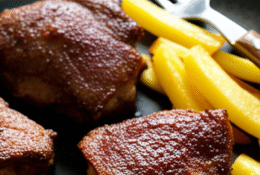 Rojões de Porco Crocantes com Batata na Airfryer: Receita Deliciosa