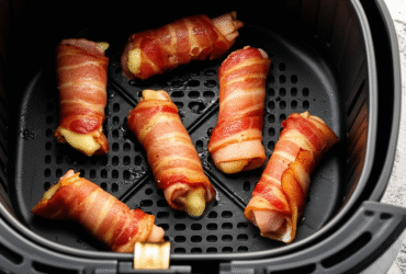 Rolinho de Peru, Queijo e Bacon na Airfryer: Receita Fácil e Saborosa