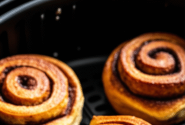 Rolinhos de Canela na Airfryer: Uma Delícia Caseira