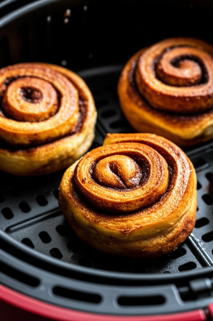 Rolinhos de Canela na Airfryer: Uma Delícia Caseira