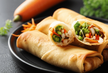 Rolinhos Primavera de Legumes na Airfryer: Crocantes e Saudáveis