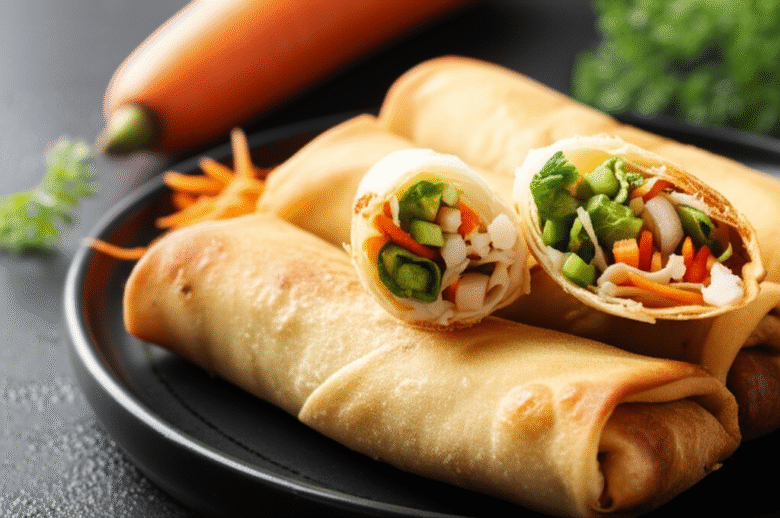 Rolinhos Primavera de Legumes na Airfryer: Crocantes e Saudáveis