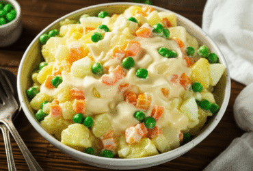 Salada de Maionese Cremosa Simples